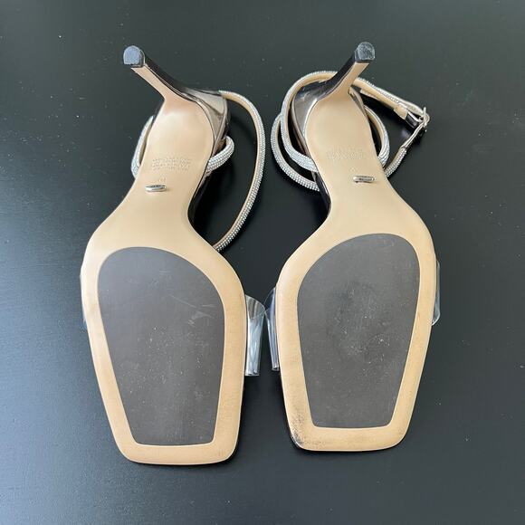 Tony Bianco x REVOLVE Clear & Rhinestone Heels - Picture 13 of 14